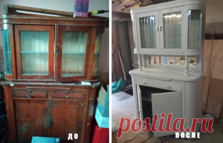 Реставрация старого буфета