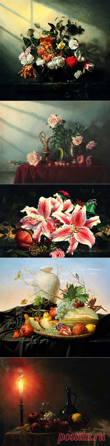 Натюрморты от Alexei Antonov.