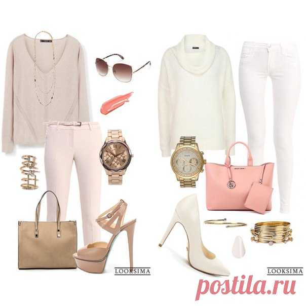 Нежные образы от стилиста #looksima Ольги Василевской! Купить понравившиеся вещи можно по ссылкам: