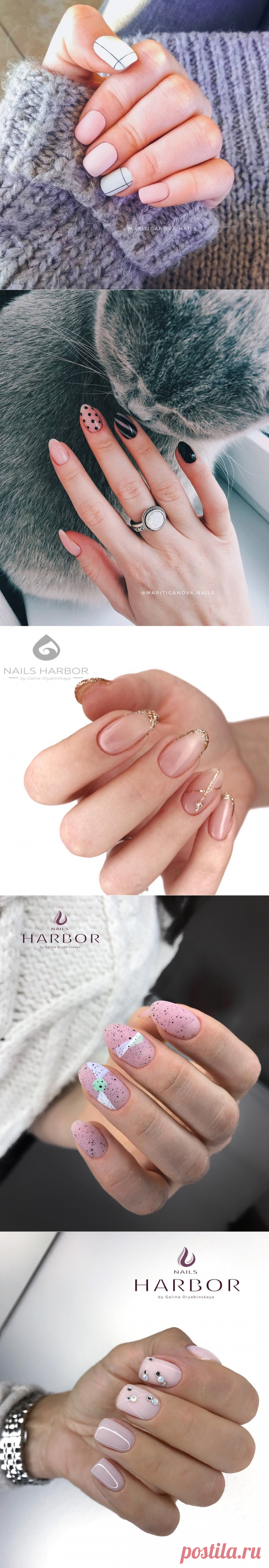 Минимализм в маникюре 2020: самые стильные и лаконичные идеи (+40 фото) | Новости моды