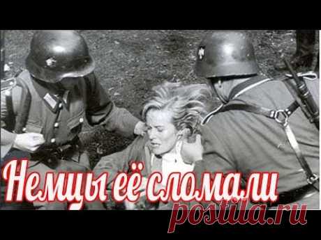 Немцы её сломали". О девушке снайпере, у которой поседели волосы после двух часов немецкого плена.