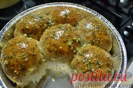 Рецепт: Пампушки чесночные на RussianFood.com