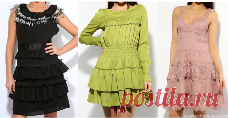 Воланы | Шить просто — Выкройки-Легко.рф