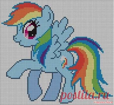 . Джемпер "Радужное пони" и шапочка к нему. Много фото и есть описание. - Вязание спицами - Страна Мам