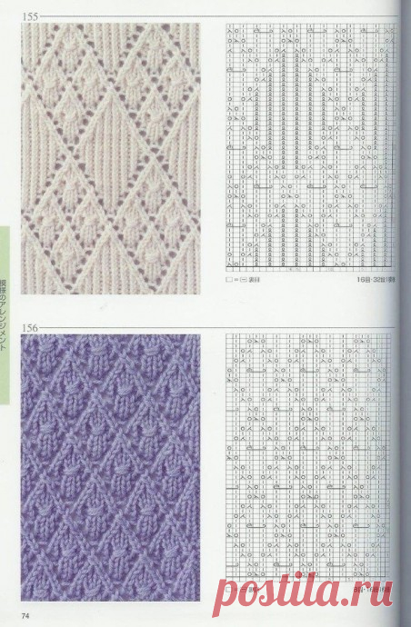 ​Лучшие узоры спицами