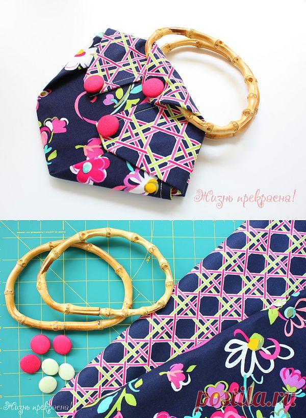 МК Летняя сумочка за 40 минут - Ярмарка Мастеров - ручная работа, handmade