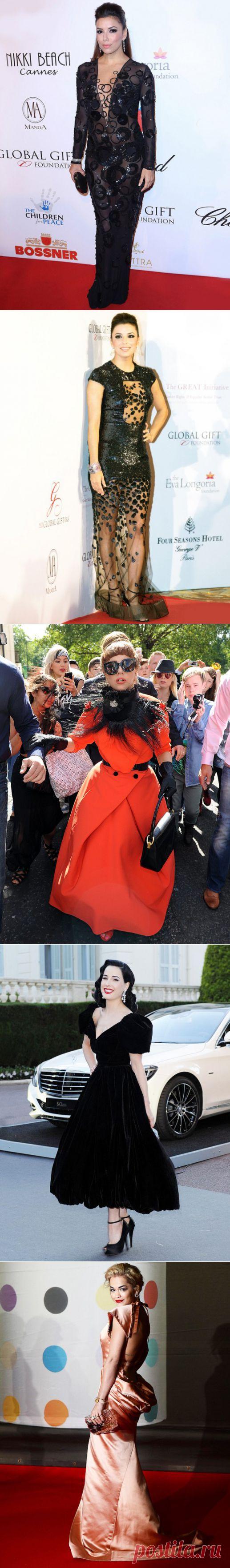 (+1) тема - Западные звезды в нарядах русских дизайнеров | Мода