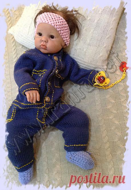 Описание джинсового комбинезона