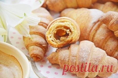 Как приготовить рогалики с повидлом. - рецепт, ингредиенты и фотографии