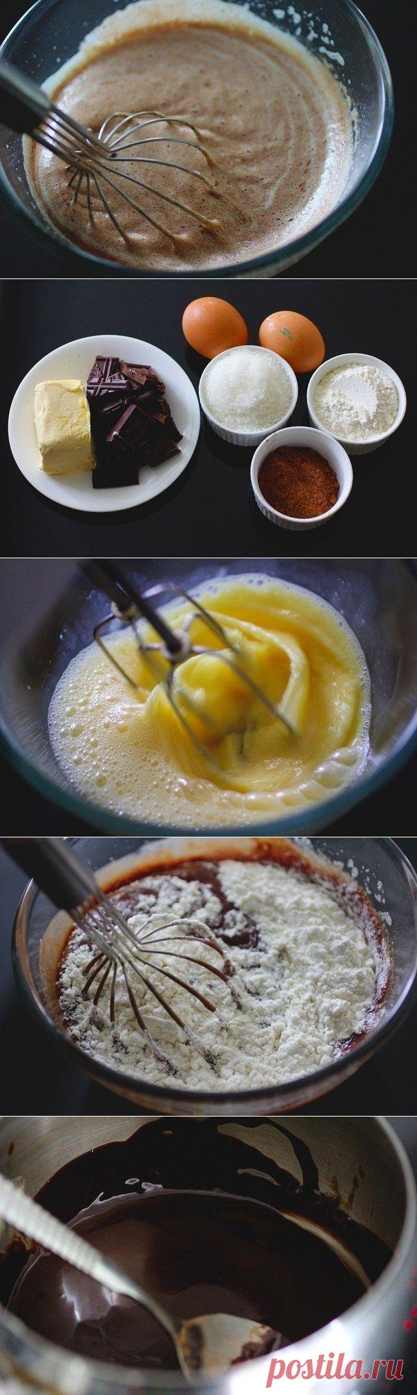 Как приготовить шоколадный фондан. - рецепт, ингридиенты и фотографии