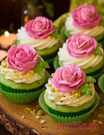 Рецепт кексов с фисташками