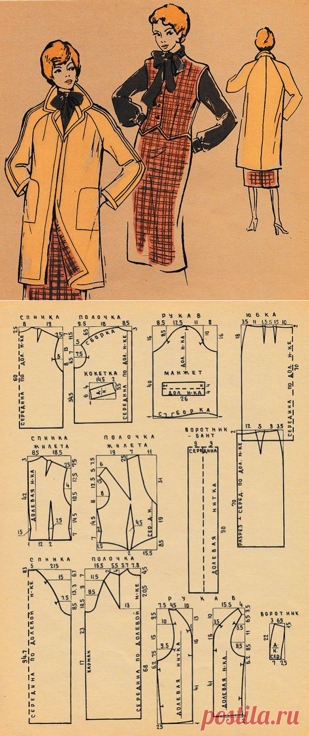 ФАСОНЫ И КРОЙ ПЛАТЬЕВ ДЛЯ ПОЛНЫХ ЖЕНЩИН  54 р-р