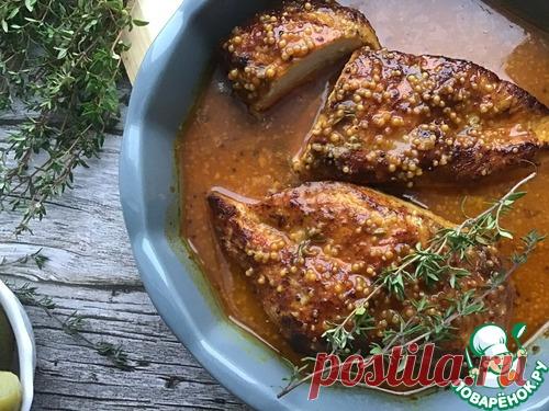 Куриная грудка в медово-горчичном соусе – кулинарный рецепт