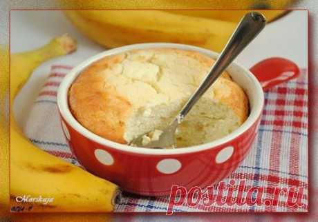 Творожно-банановое суфле