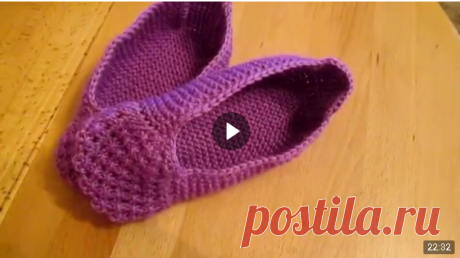 Следки спицами. Несколько видео