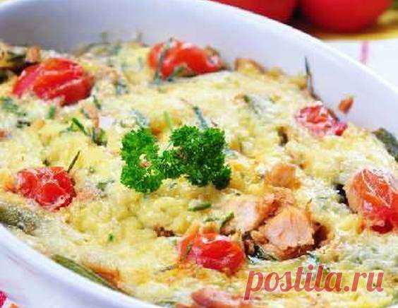 Рыба с помидорами и сыром - рецепт приготовления с фото от Maggi.ru