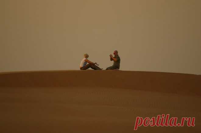 Фотосессия в пустыне