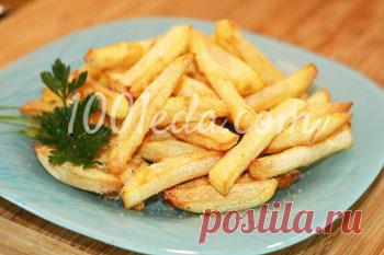 Как приготовить картофель фри в духовке с корочкой - Жареная картошка от 1001 ЕДА