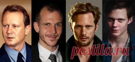 Стеллан, Густав, Александр и Билл Скарсгард