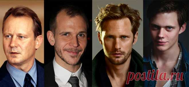 Стеллан, Густав, Александр и Билл Скарсгард