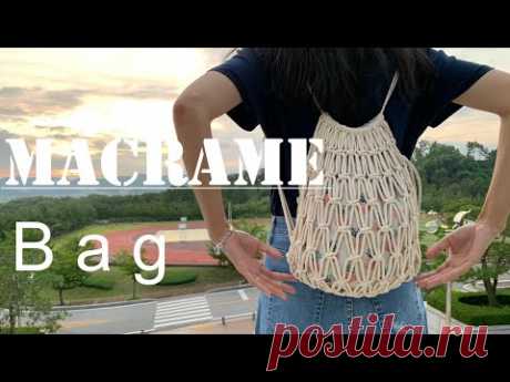 DIY Macrame Bag / 마크라메 가방 -#17