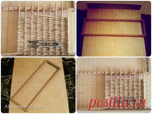 Станок для плетения прямоугольного дна | Страна Мастеров