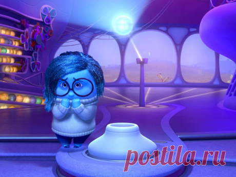 [тест] На какого печального персонажа из мультфильма ты похожа? | Печаль из «Головоломки»