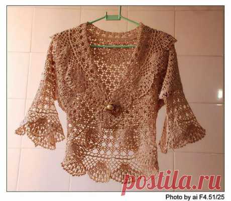 modele bolero au crochet - le blog de Joe Créations
