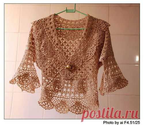 modele bolero au crochet - le blog de Joe Créations
