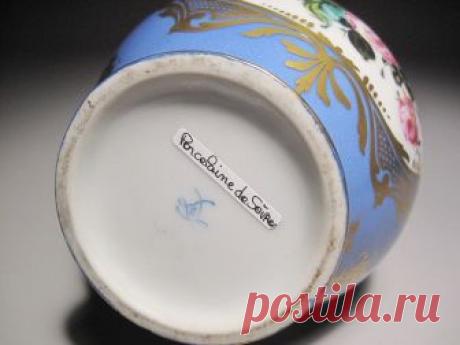 Клейма старинного фарфора фабрики Севр 18-19 веков
