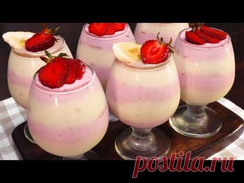 БЕЗ ЯИЦ, ЖЕЛАТИНА и СЛИВОК! 🍓 Нежнейший 