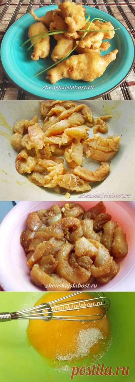 Воздушный кляр для рыбы и куриного филе