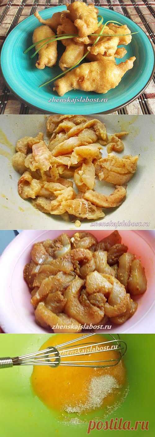 Воздушный кляр для рыбы и куриного филе