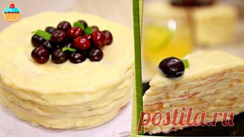 ТОРТ НА СКОВОРОДЕ ВИШНЕВАЯ ЧЕРЕШНЯ / СОКОВЫЙ НАПИТОК ЯБЛОЧНОЕ НАСТРОЕНИЕ. - Семейная кухня