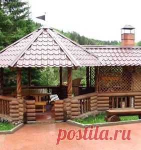 derevyannaya-besedka-dlya-dachi_0009_foto - Дача Своими Руками