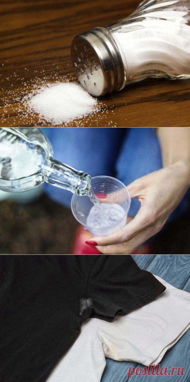 Как вывести пятна от дезодоранта? - Я узнаю