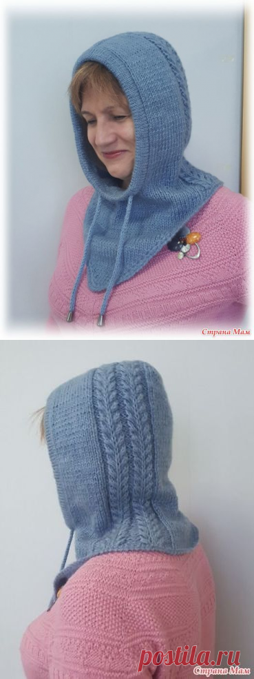 КАПОР СПИЦАМИ (Вязание спицами) – Журнал Вдохновение Рукодельницы