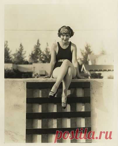 Ретро-дамы - Старинные купальные костюмы и купальщицы