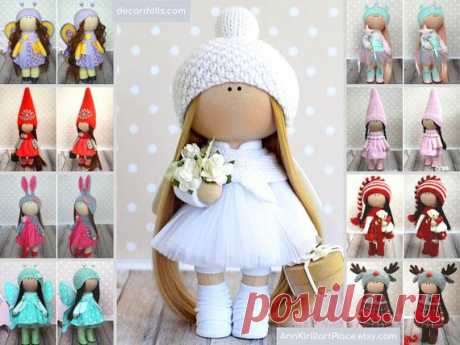 Christmas Gift Doll Interior Decor Doll Xmas Art Doll Baby | Etsy Hello, dear visitors!  This is handmade cloth doll created by Master Olga G (Vinnitsa, Ukraine). Doll is made by Order. Order processing time is 7-21 days.  All dolls stated on the photo are mady by artist Olga G. You can find them in our shop searching by artist name. Here are all dolls of artist
