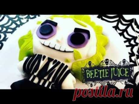 Beetlejuice CAKE! - Miss Trendy Treats