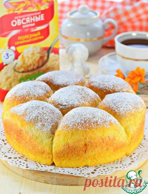 Постные морковные булочки - кулинарный рецепт