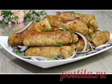 Ароматные и сочные мясные крученики с нежной начинкой//Этот рецепт для вас