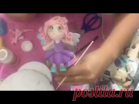 Fofulapiz con pies hada
