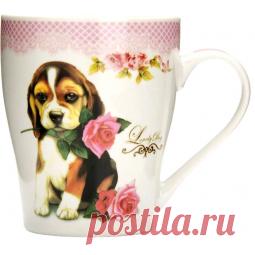 Купить Кружка Loraine «Собака» 26568-3 на сайте Топ Шоп 
	Кружка Loraine «Собака» 26568-3 изготовлена из высококачественного костяного фарфора и дополнена дизайнерским рисунком. Посуда из этого материала позволяет максимально сохранить полезные свойства и вкусовые качества воды. Заварите крепкий, ароматный чай или кофе в представленной модели