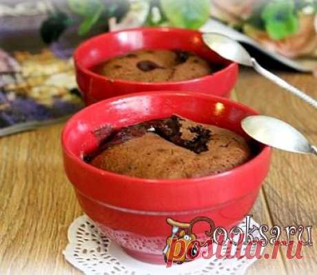 Шоколадный фондан в мультипечи фото рецепт приготовления