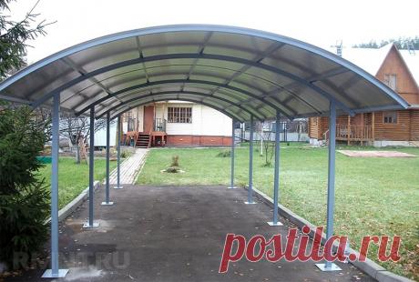 Делаем своими руками площадку для автомобиля на участке RMNT.RU