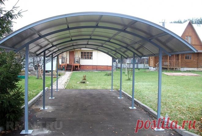 Делаем своими руками площадку для автомобиля на участке RMNT.RU