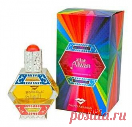 Парфюмерия Swiss Arabian аромат Attar Alwan / Аттар Альван. Цветочные масла в сочетании с пачули, мускусом, амброй.