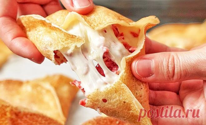 Арабские блинчики с начинкой