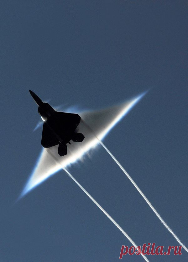 Breaking the sound barrier. | Jets & other aircraft
